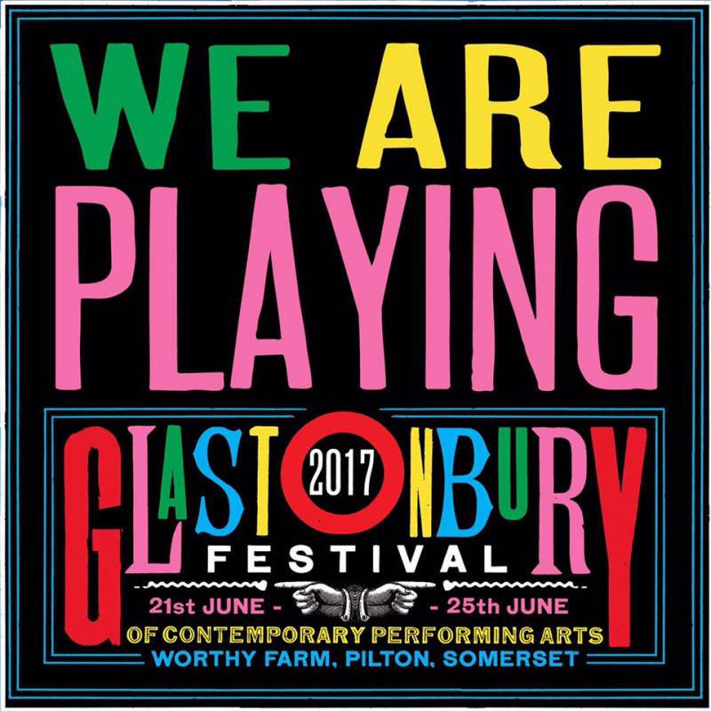 GLASTO LATEST: Full Glastonbury Festival 2023 line-up on offical poster -  just released - Somerset Apple