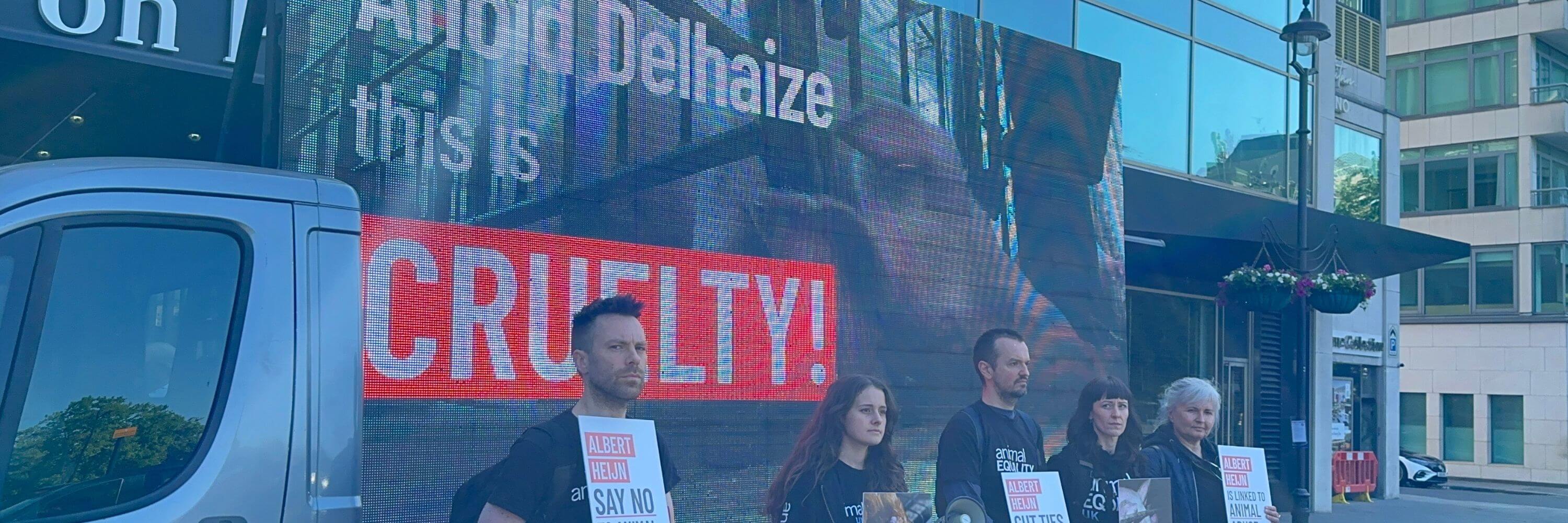 Ahold Delhaize protest 2025 (3000 x 1000 px)