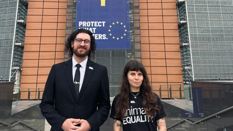 Anastasios & El at EU Parliament in Brussels